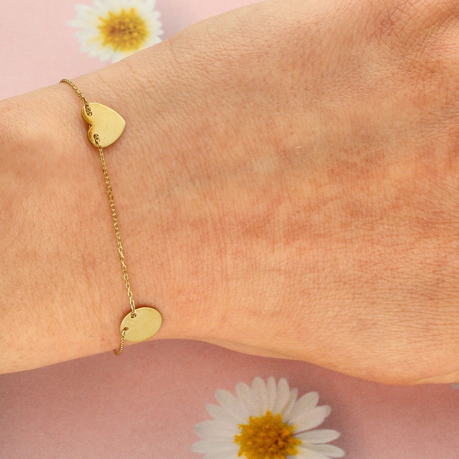 Bransoleta złota próby 333 z trzema elementami  BR 2558A.jpg